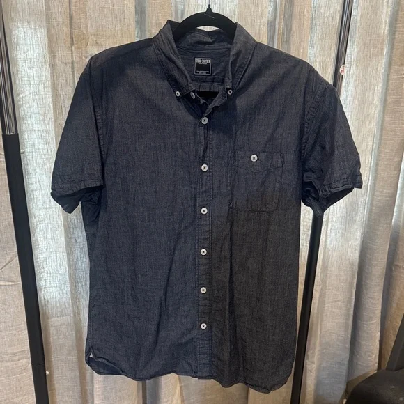 Todd Snyder Black Short Sleeve Shirt - Picture 1 of 1